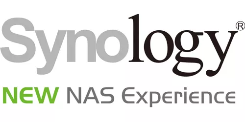 Logo Synology s heslem New NAS Experience